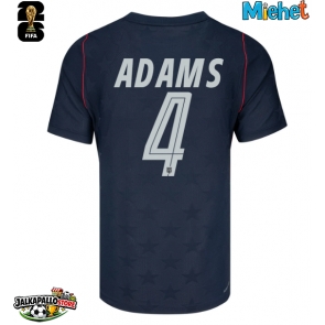 Yhdysvallat Tyler Adams #4 Vieraspaita MM-kisat 2026 Lyhythihainen